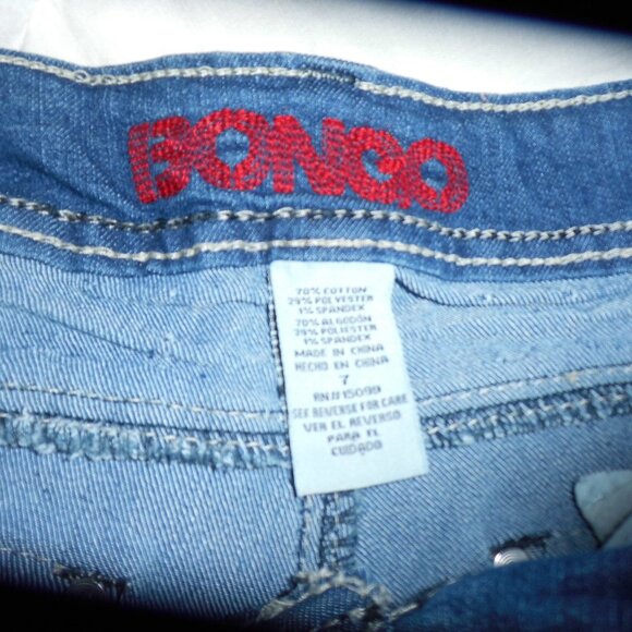 BONGO DENIM SHORTS FOR WOMEN - Picture 3 of 7